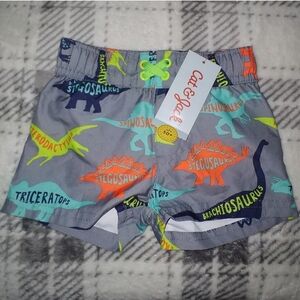 Dino Swim Trunks